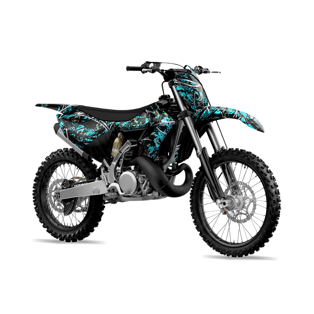 Muddy Girl Serenity Camo Dirt Bike Vinyl Wrap