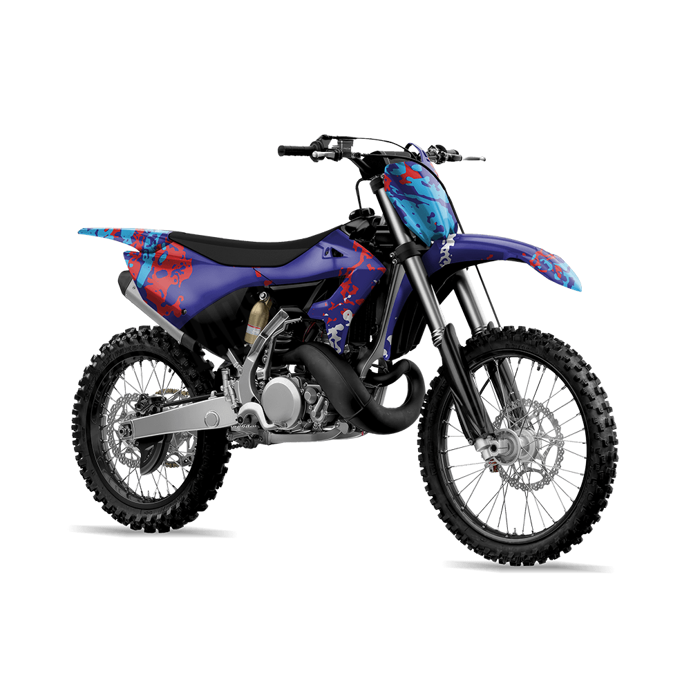 Pasted M Series Camo Dirt Bike Vinyl Wrap