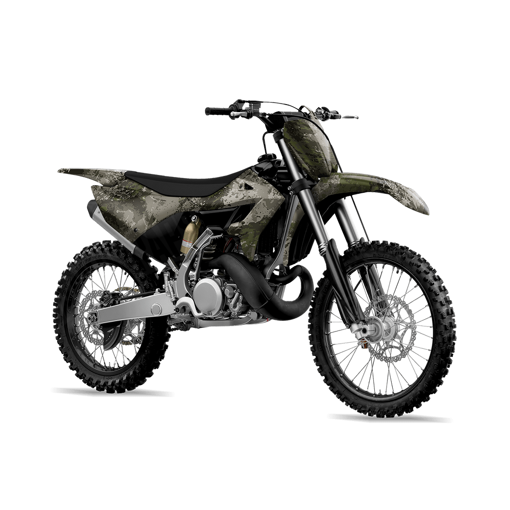 RELV X1 Tunnel Rat Camo Dirt Bike Vinyl Wrap