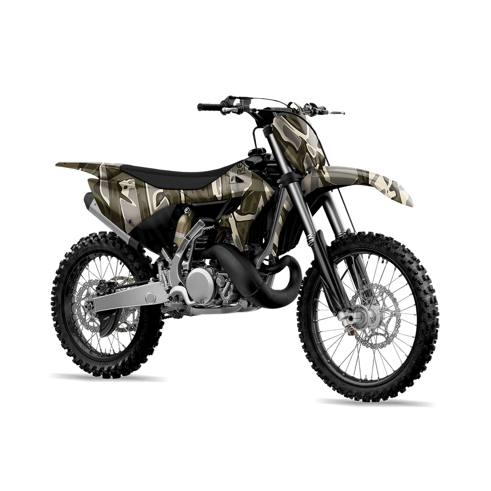 RELV X3 Dynohyde Camo Dirt Bike Vinyl Wrap