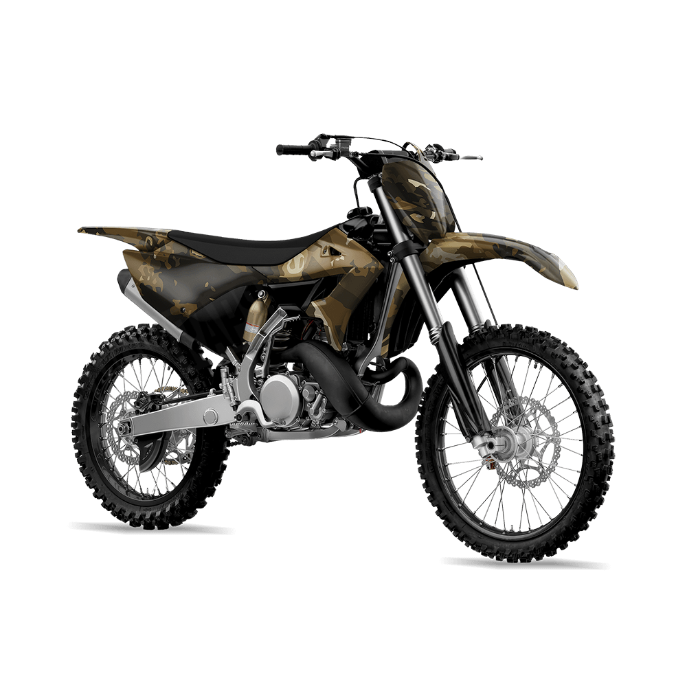 RELV X3 Harvester Camo Dirt Bike Vinyl Wrap