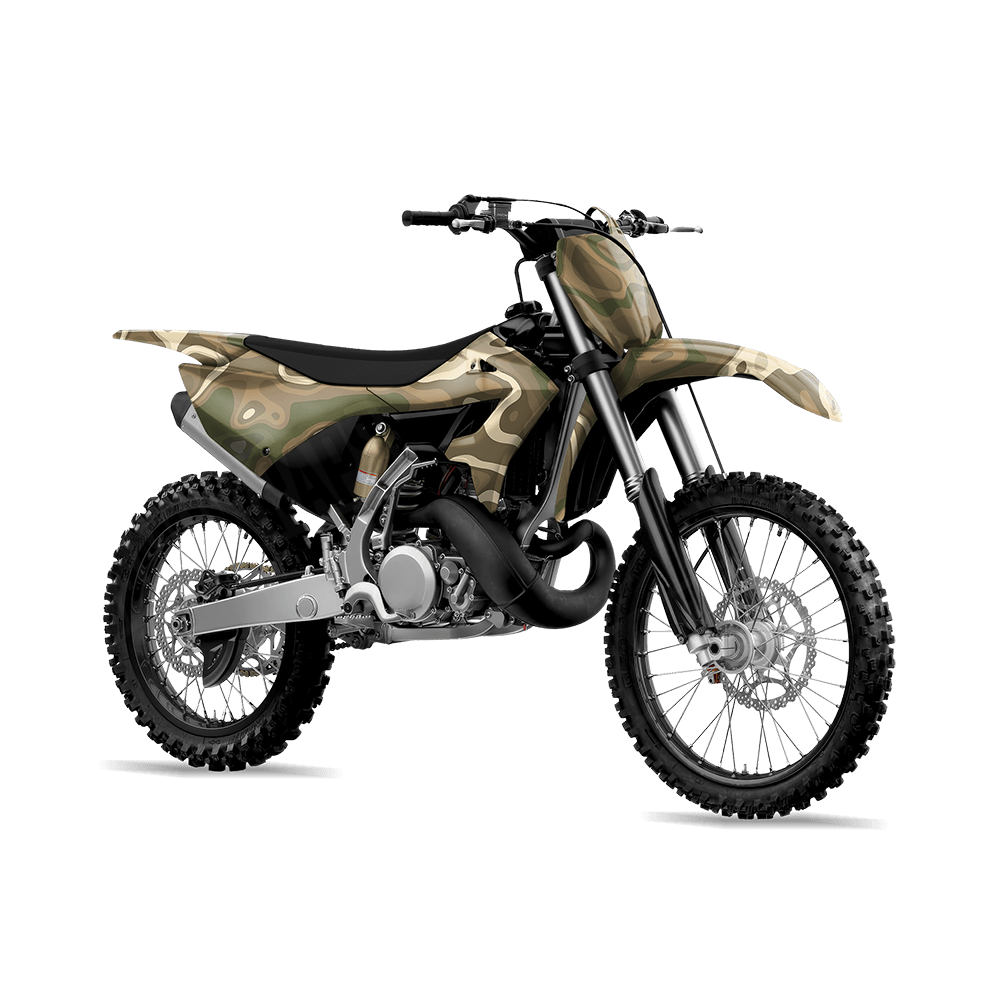 RELV X3 Moab Camo Dirt Bike Vinyl Wrap