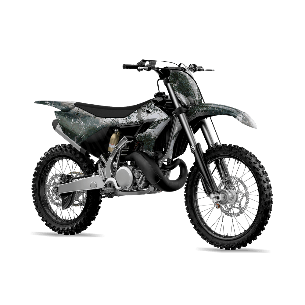Realtree XTREME Greenland Camo Dirt Bike Vinyl Wrap