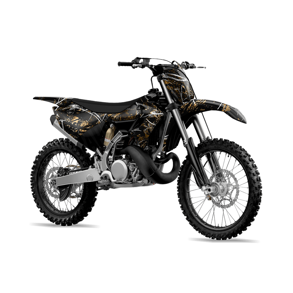 Sirphis Outshine Camo Dirt Bike Vinyl Wrap