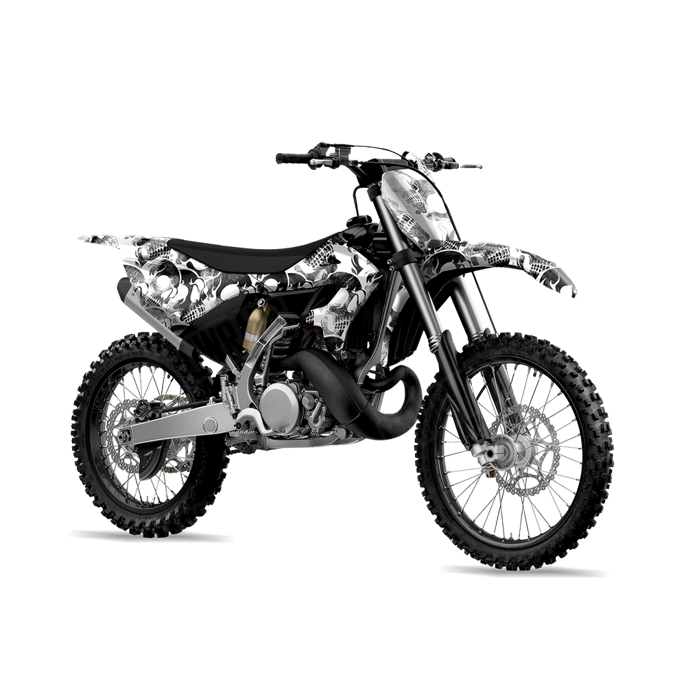 Skull X Ray Dirt Bike Wraps