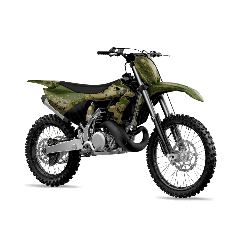Substrate Spec War Camo Dirt Bike Vinyl Wrap