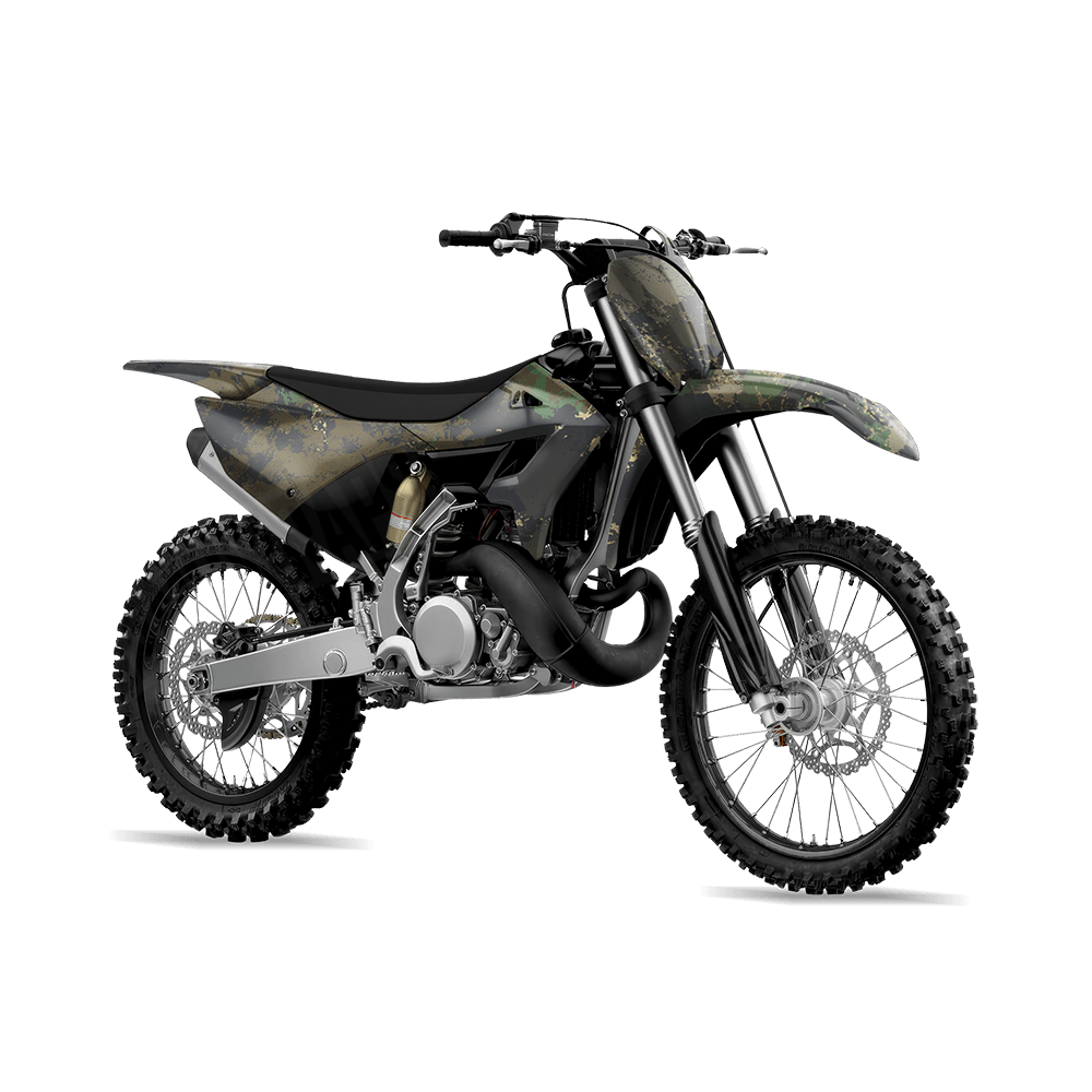 Substrate Spokane Camo Dirt Bike Vinyl Wrap