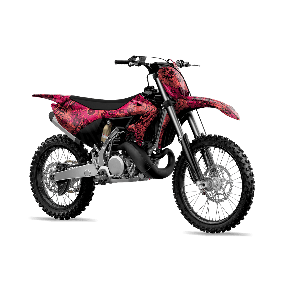 Toadaflage Watermelon Camo Dirt Bike Vinyl Wrap