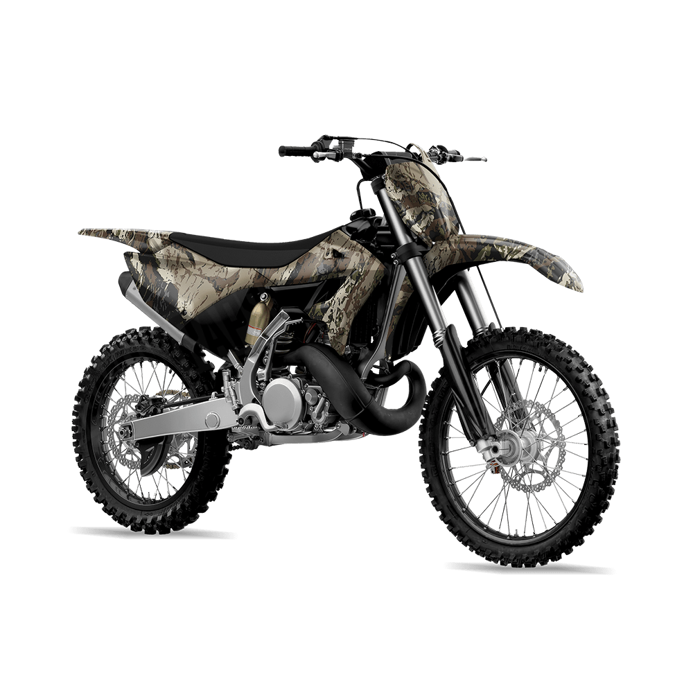 Veil Rumba Cumbred Camo Dirt Bike Vinyl Wrap