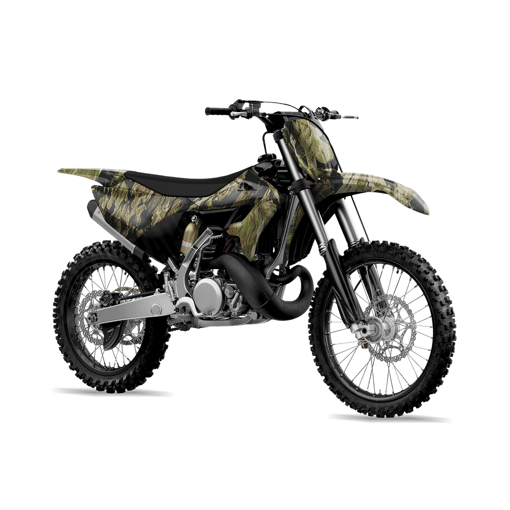 Veil Tac Multitac Camo Dirt Bike Vinyl Wrap