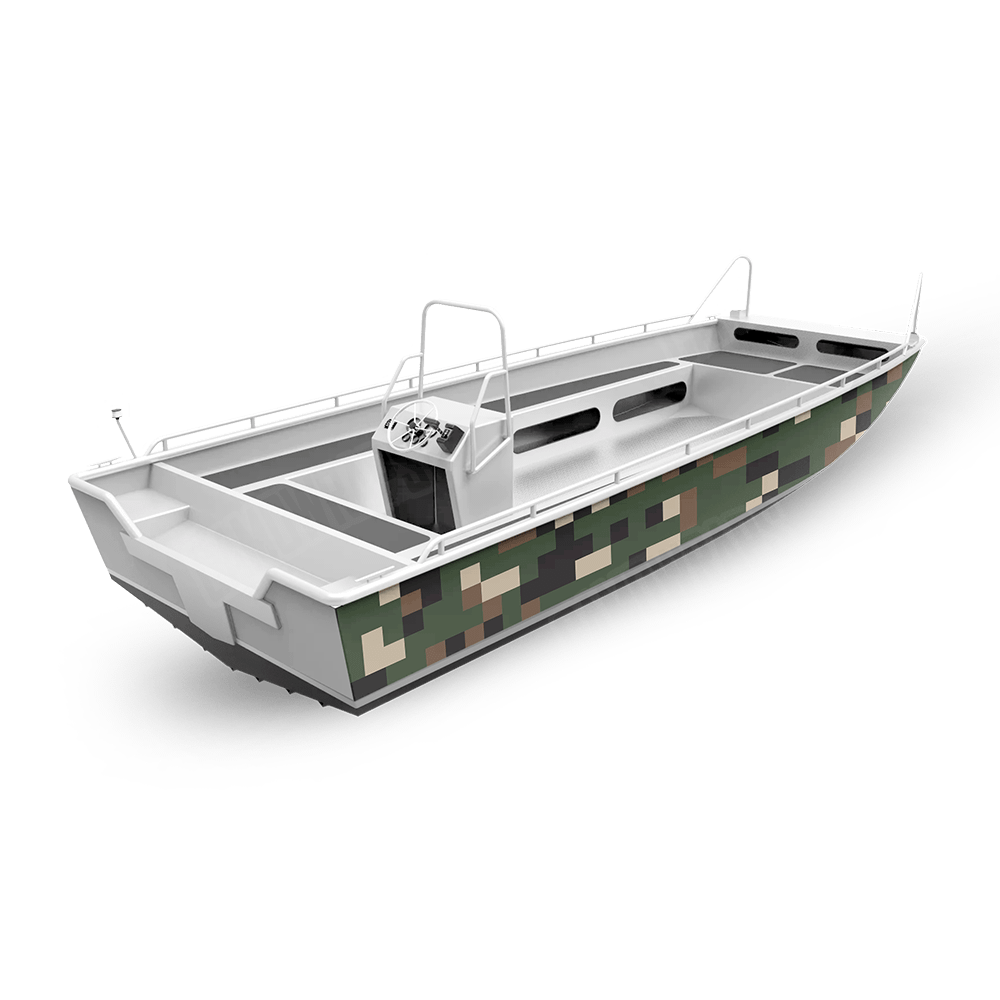 Pixel Woodland Fishing Boat Wraps