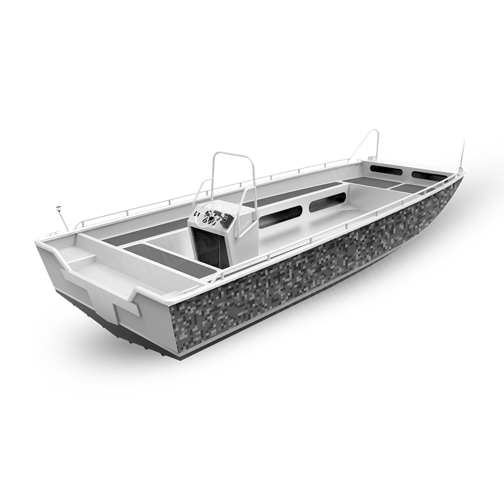 Pixel Midnight Fishing Boat Wraps
