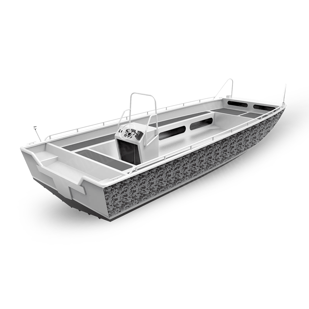 Old School Duck Midnight Fishing Boat Wraps