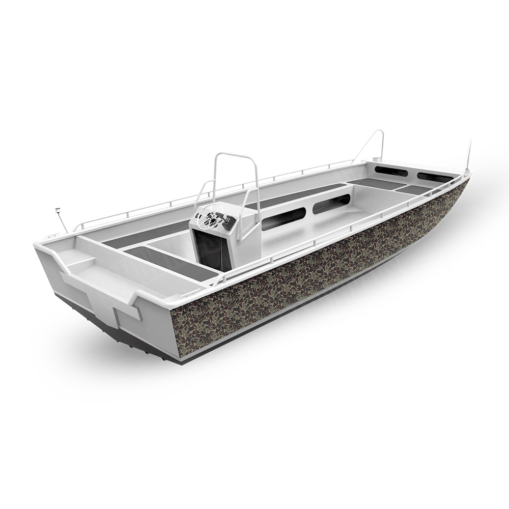Old School Duck Militant Blood Fishing Boat Wraps