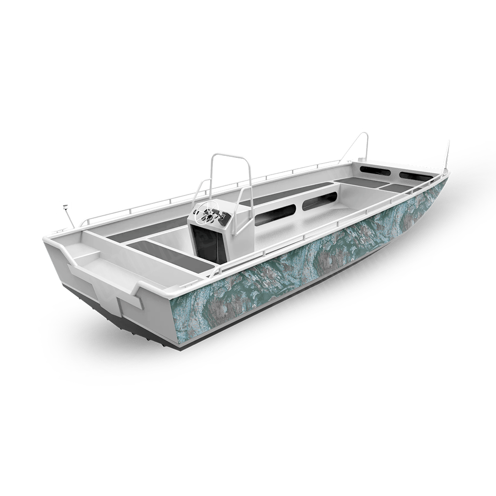 Realtree Aspect Glacier Fishing Boat Vinyl Wrap