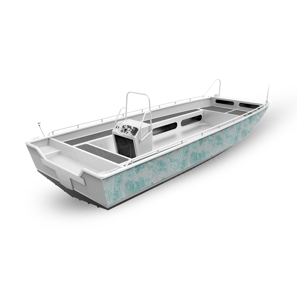 Realtree Aspect Ice Water Fishing Boat Vinyl Wrap
