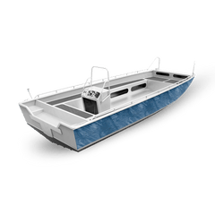 Realtree Fishing Blue Fishing Boat Vinyl Wrap