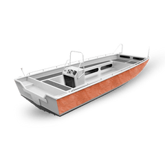 Realtree Fishing Orange Fishing Boat Vinyl Wrap