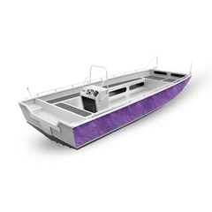 Realtree Fishing Purple Fishing Boat Vinyl Wrap