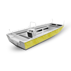 Realtree Fishing Yellow Fishing Boat Vinyl Wrap