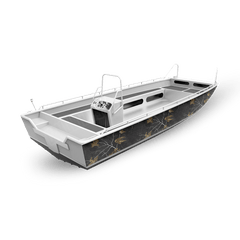 Realtree XTRA Colors Black Fishing Boat Vinyl Wrap