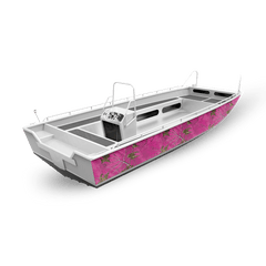 Realtree XTRA Colors Magenta Fishing Boat Vinyl Wrap