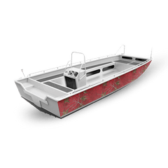 Realtree XTRA Colors Red Fishing Boat Vinyl Wrap