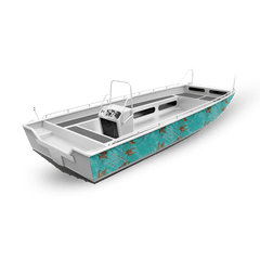 Realtree XTRA Colors Tiffany Blue Fishing Boat Vinyl Wrap