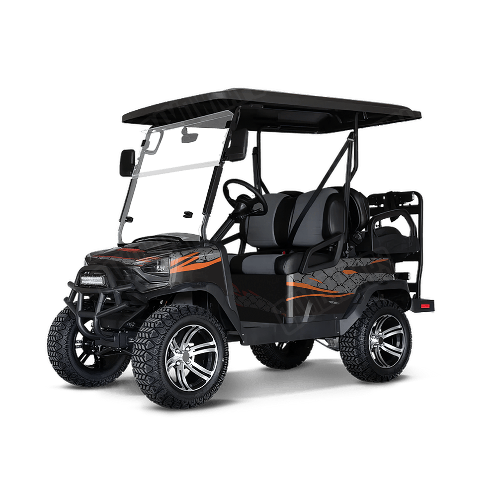 Dragonbreath Fire Golf Cart Wraps