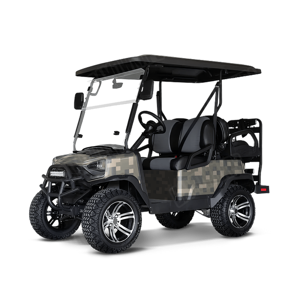 Pixel Army Golf Cart Wraps