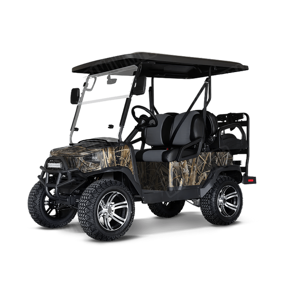 Large Realtree MAX7 Camo Golf Cart Vinyl Wrap
