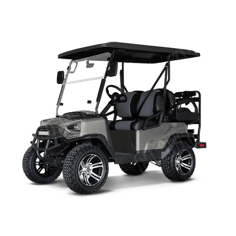 Shattered Army Golf Cart Camo Vinyl Wrap