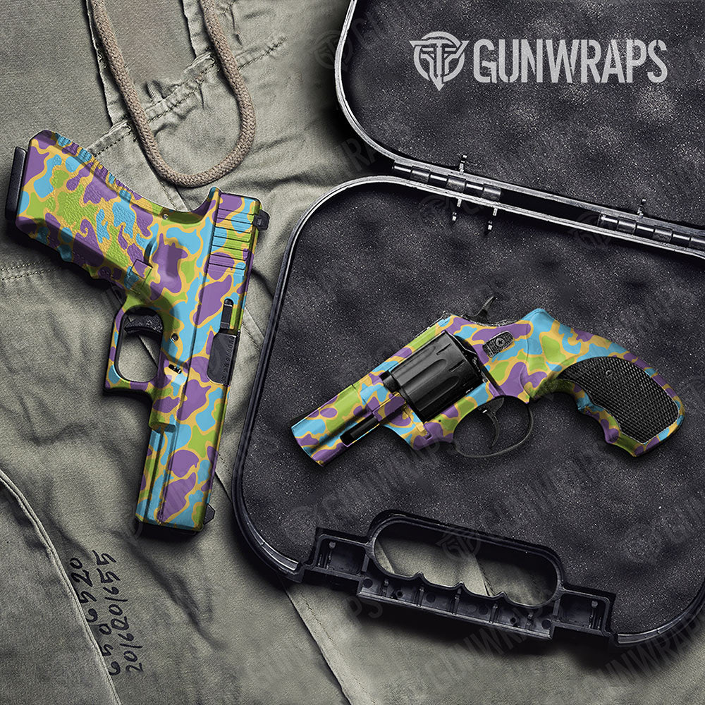 Old School Duck Carnival Handgun Gun Skin Vinyl Wraps