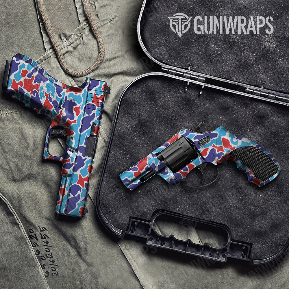 Old School Duck M Series Handgun Gun Skin Vinyl Wraps