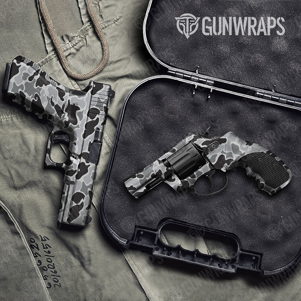Old School Duck Urban Night Handgun Gun Skin Vinyl Wraps