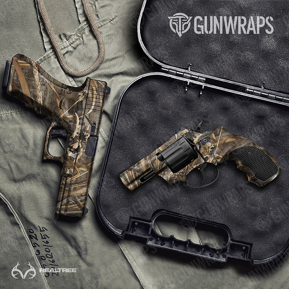 Handgun Realtree XL MAX-5 Camo Gun Skin Vinyl Wrap