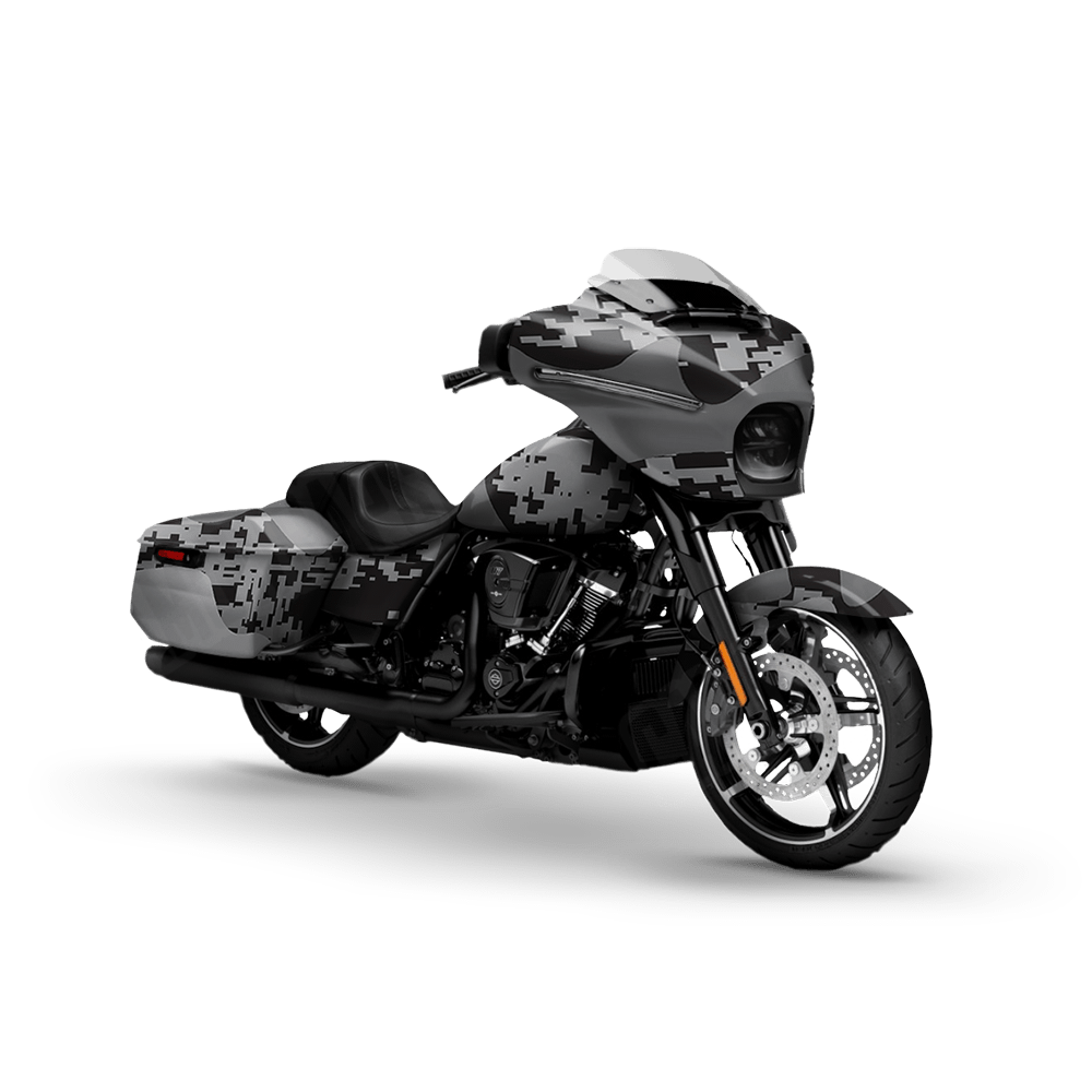 Compound Urban Night Motorcycle Camo Vinyl Wrap