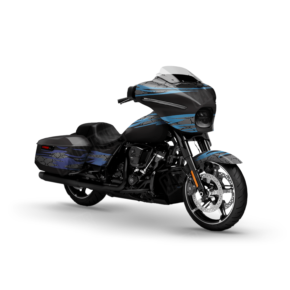 Dragonbreath Ice Motorcycle Wraps