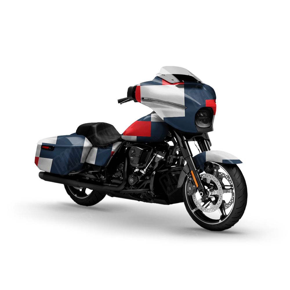 Pixel America Motorcycle Wraps
