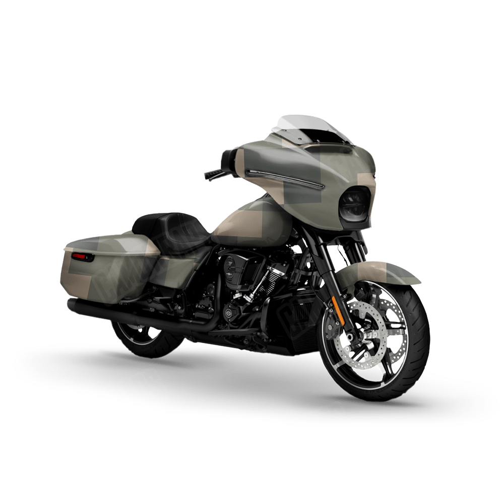 Pixel Army Motorcycle Wraps