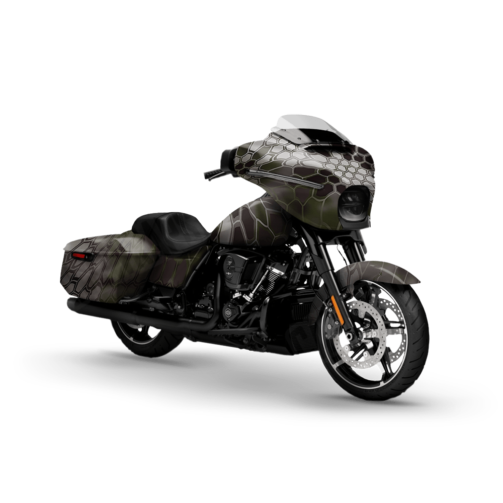 Kryptek Altitude Motorcycle Camo Vinyl Wrap