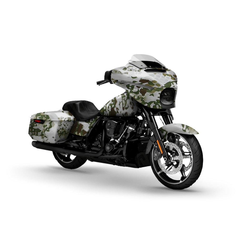Kryptek Obskura Grom Motorcycle Camo Vinyl Wrap