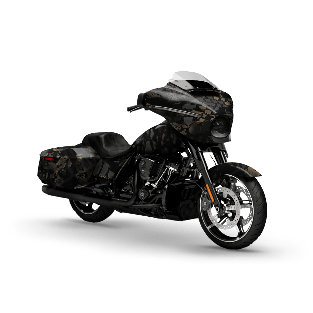 Kryptek Obskura Nox Motorcycle Camo Vinyl Wrap