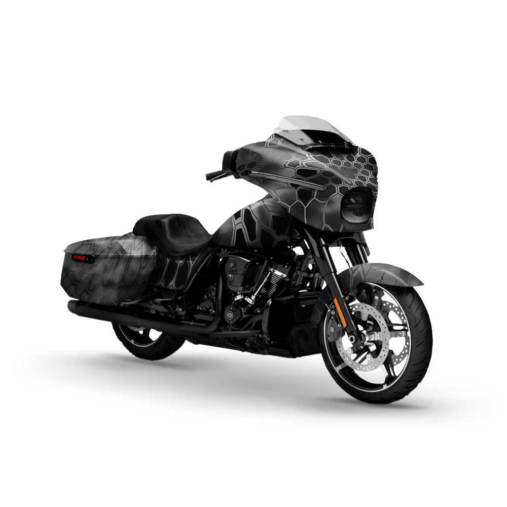 Kryptek Raid Motorcycle Camo Vinyl Wrap