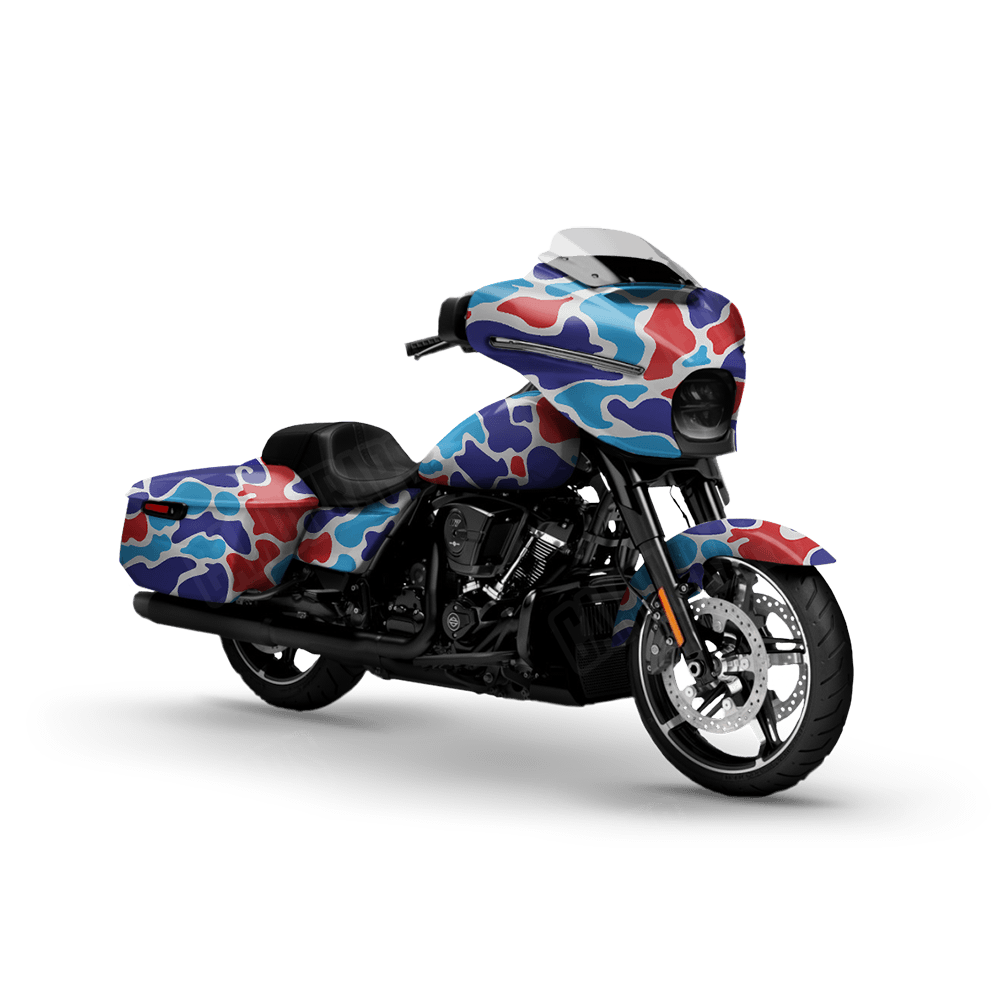 Old School Duck M Series Motorcycle Wraps