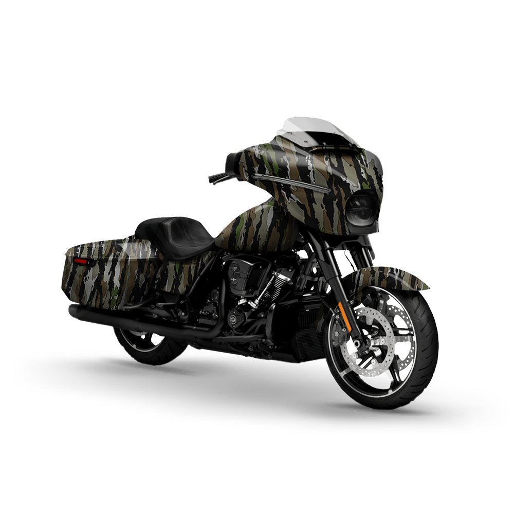 Large Realtree Original Motorcycle Camo Vinyl Wrap