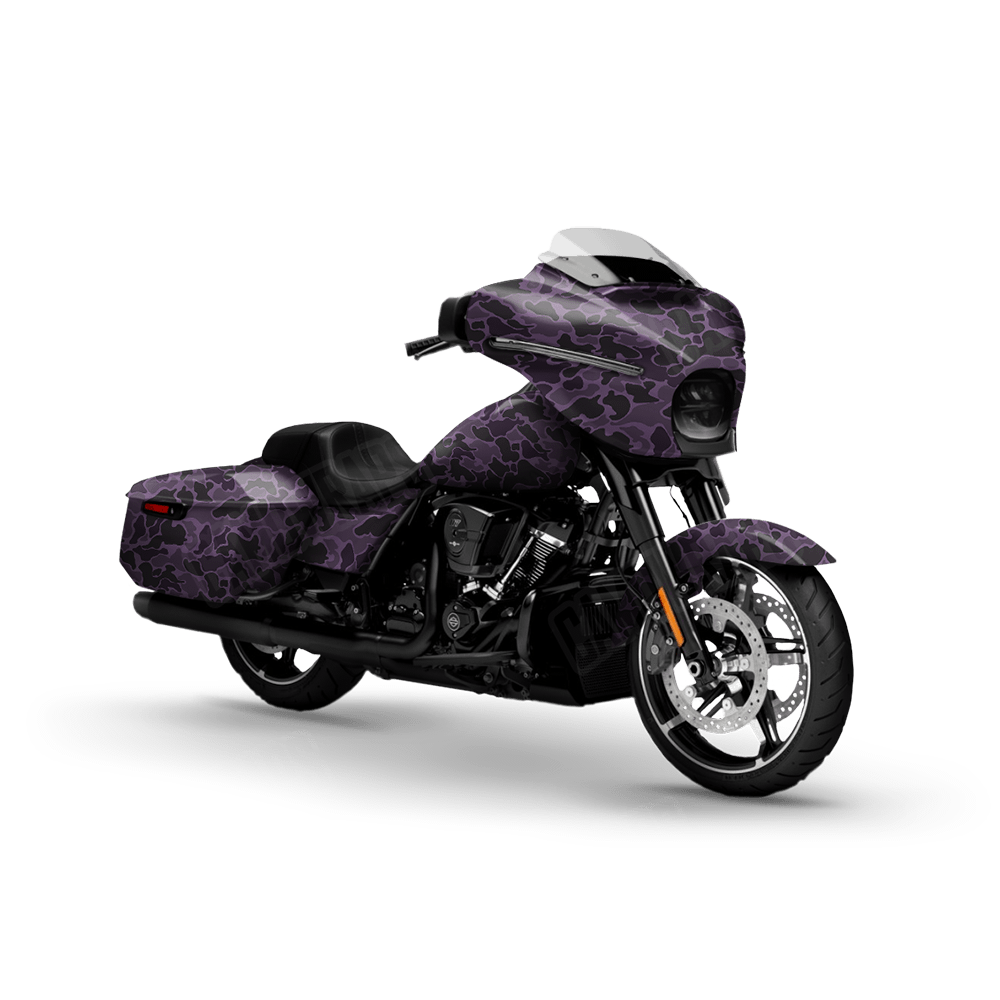 Old School Duck Darkwing Motorcycle Wraps