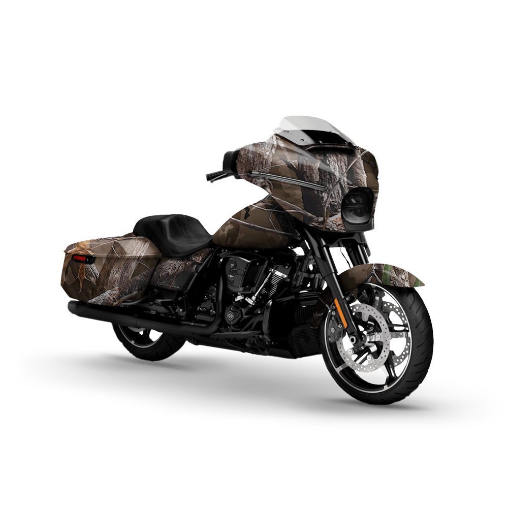 Next Wyld Motorcycle Camo Vinyl Wrap