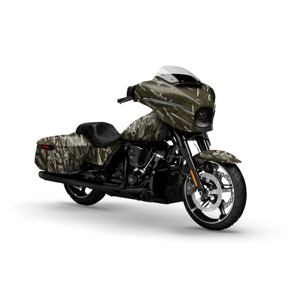 RELV X1 Dynohyde Motorcycle Camo Vinyl Wrap