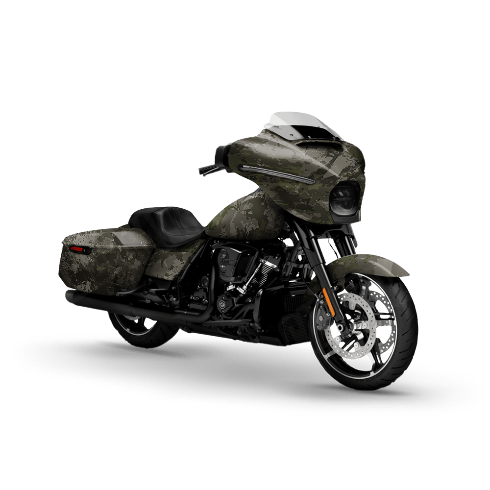 RELV X1 Tunnel Rat Motorcycle Camo Vinyl Wrap